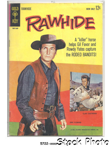 Rawhide #1 © July 1963 Gold Key